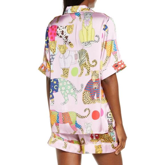 Karen Mabon A Leopard Never Changes Its Spots Short Pajamas - Small - Picture 2 of 6